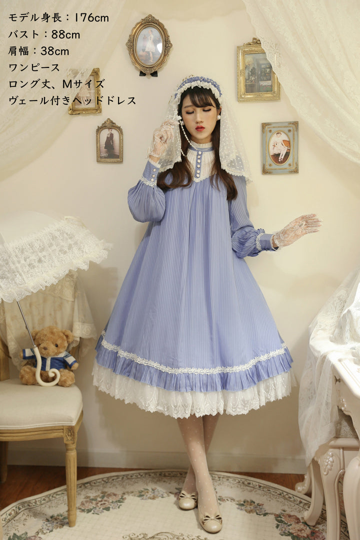 未使用✨フォクシー 袖スパンコール付フリルワンピース 19年 ミッドナイトブルー ティティーアンドコー TITTY&CO. ヨークフリルワンピ-ス （ブルー