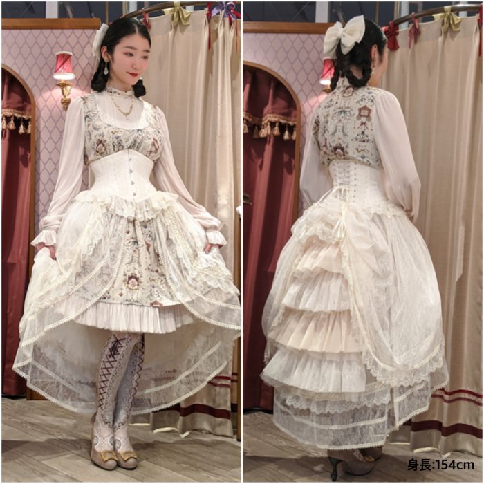 Noir ミニコルセット | abilletage | ロリータ ゴスロリ ゴシック