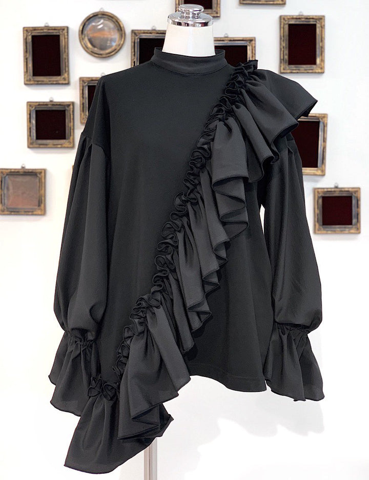 shellフリルカットソー | Na+H | ロリータ ゴスロリ ゴシック