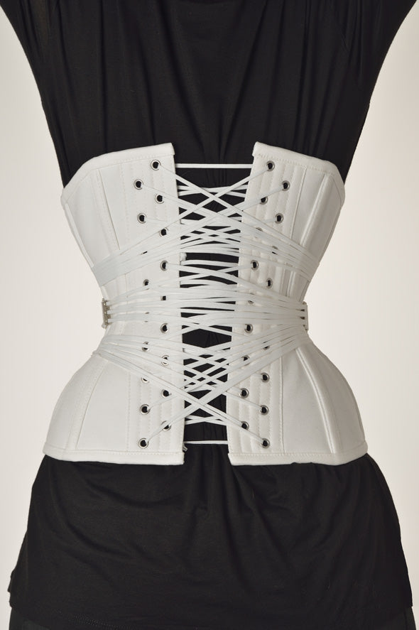 Sandglass-shaped Fan Lacing Corset (Underbust) | PureOne Corset