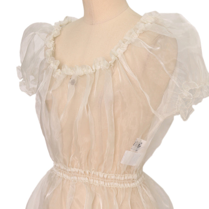 USED】PIROUETTE オーガンジードレスワンピース | Katie Wunderwelt  