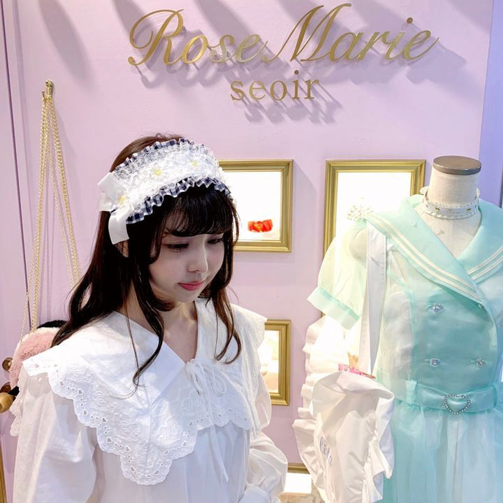 lace headdress | RoseMarie seoir | Wunderwelt Fleur - Online 