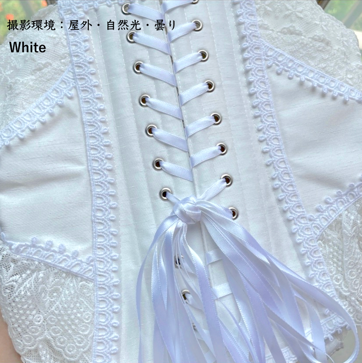 Noir Croix Corset | abilletage | Wunderwelt Fleur - Online
