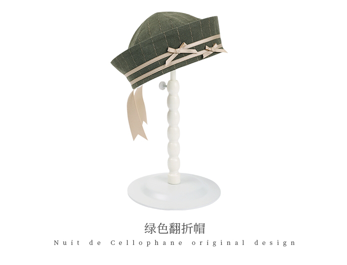 Midnight Flight マリンハット Nuit de Cellophane ロリータ ゴスロリ ゴシックファッション通販はワンダーウェルト フルール 帽子 キャップ プテイフラワーレース ハット