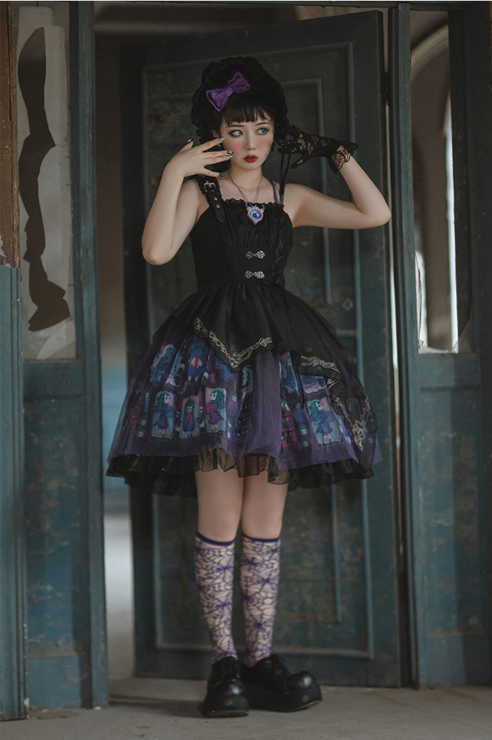Doll Collection』イレギュラージャンパースカート | Larmes d'Anges 
