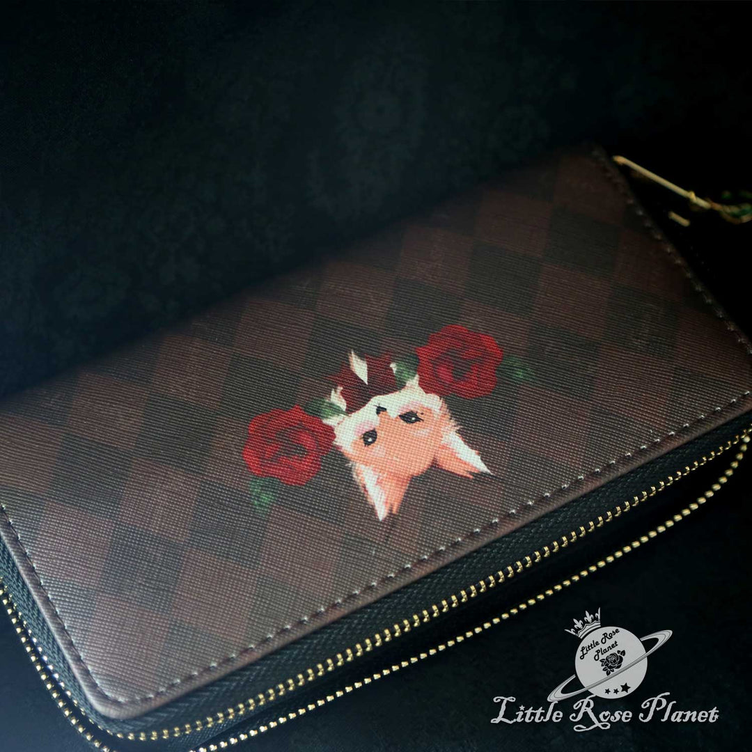 Rosie Foxy プリント長財布 | Little Rose Planet | ロリータ ゴスロリ