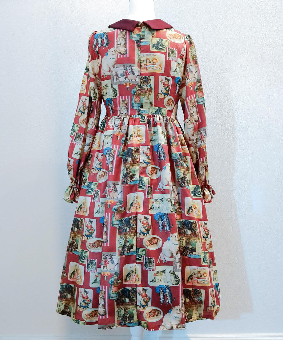 キャットサーカス襟付きワンピPerla nell' ostricaぺルラネルオス