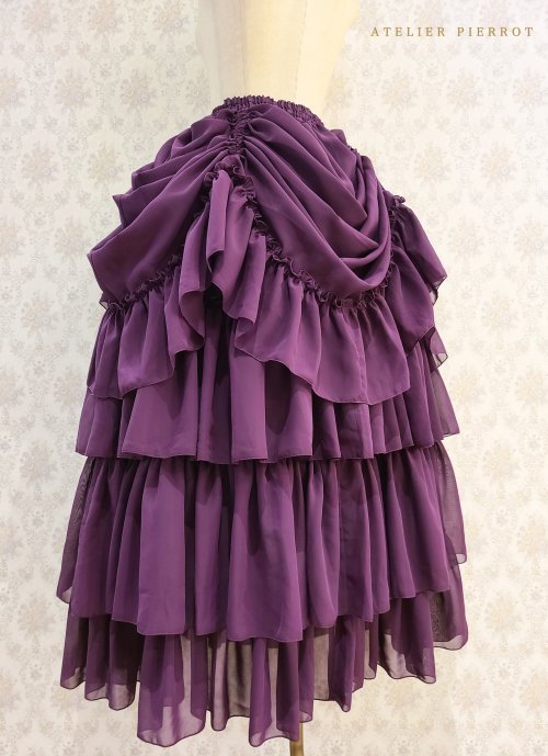 バッスルスカート ロング | ATELIER-PIERROT | ロリータ ゴスロリ  