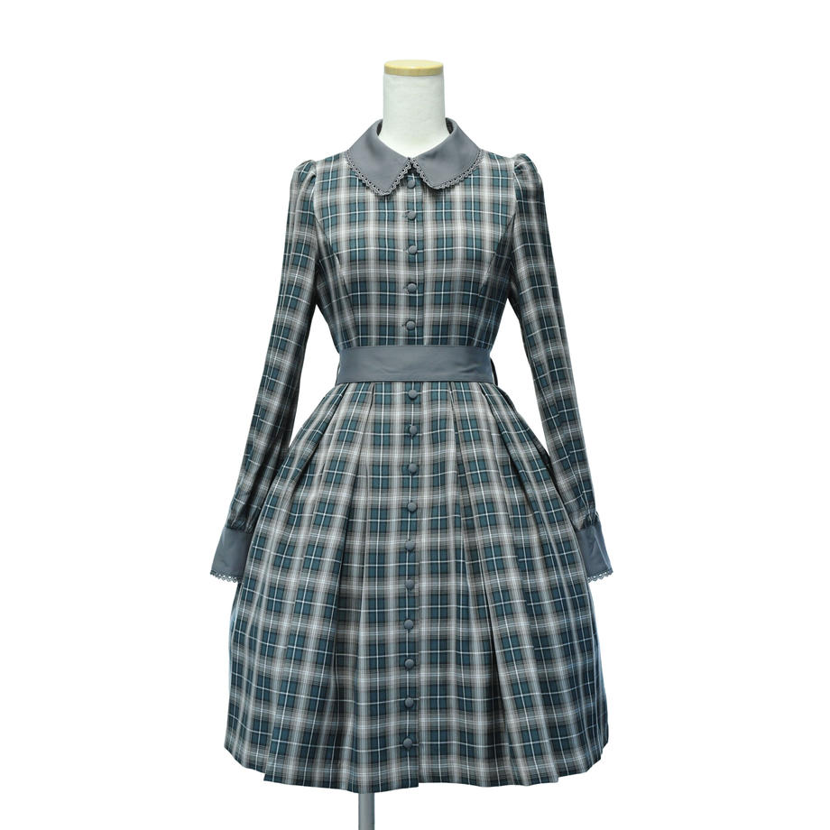 クラシカルチェックワンピース | Sheglit | ロリータ ゴスロリ
