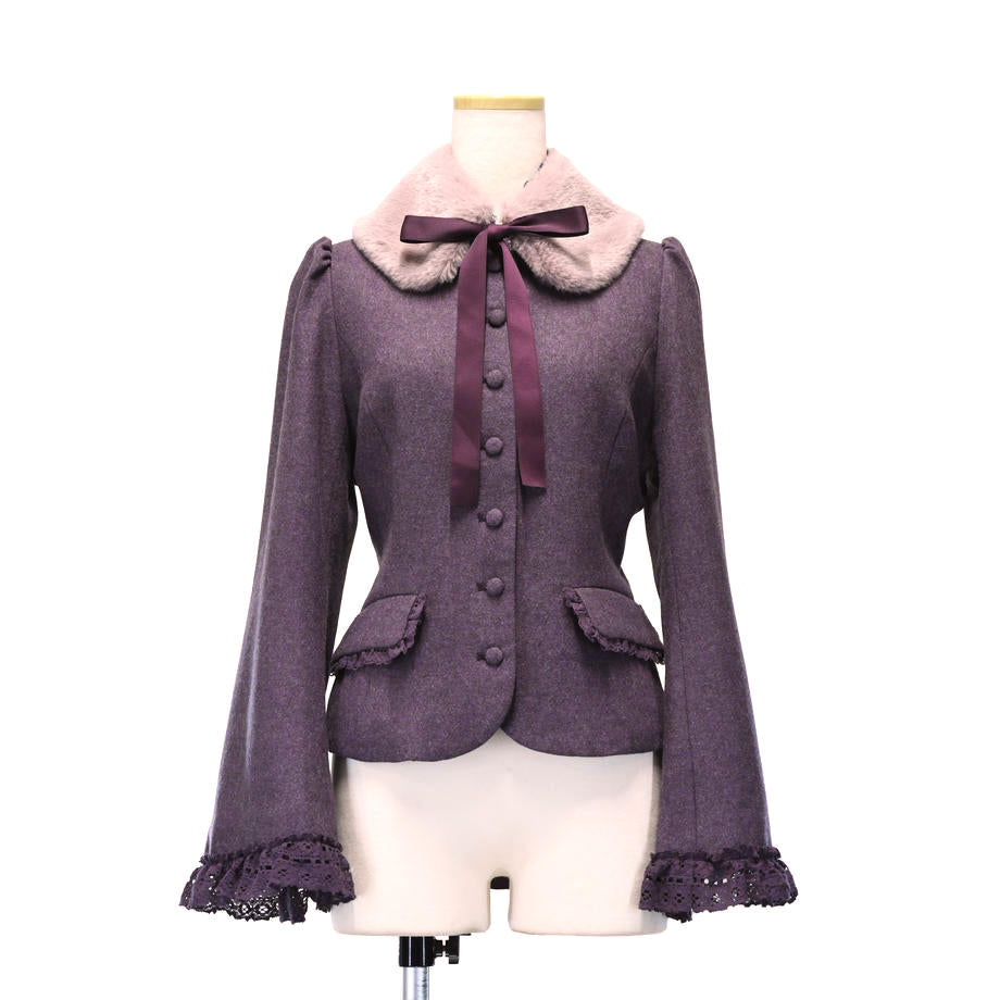 Sheglit Beatrix ショートジャケット　グレー Sheglit シェグリット Beatrix ショートジャケット