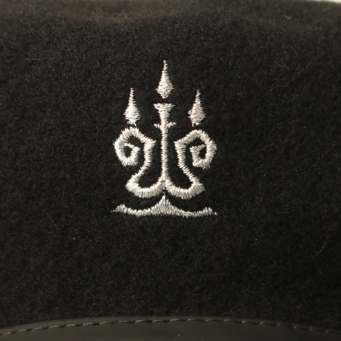 燭台ロゴ刺繍ベレー帽 | Moi-même-Moitié | ロリータ ゴスロリ 