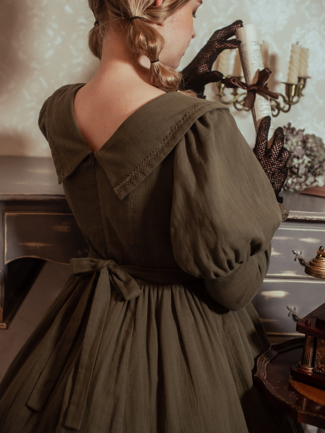 ヴィクトリアンメイデン　ガーゼ？ブラウス USED】コラプションガーゼレーシーブラウス | Victorian Maiden