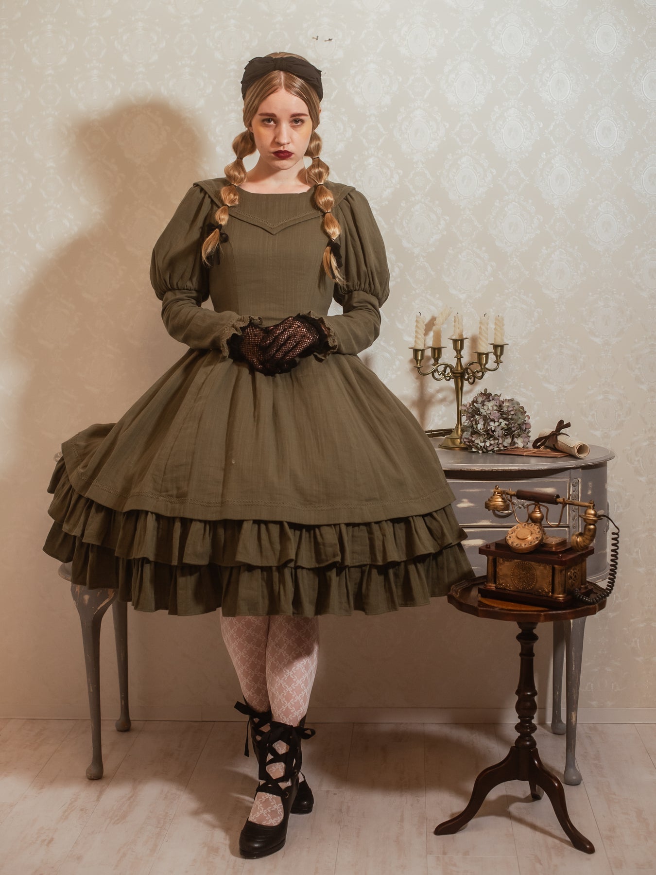 取寄せ】コラプションガーゼドレス(ショート) | Victorian maiden 
