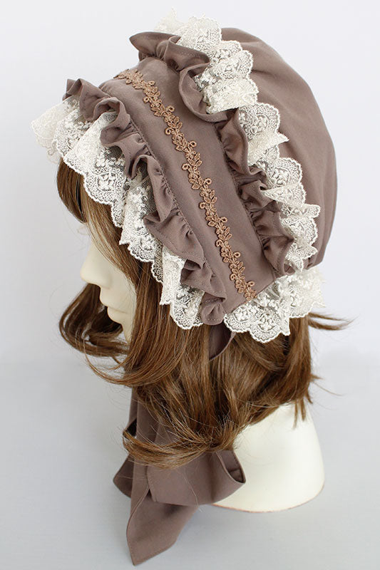 Relax Lacey Bonnet | Victorian maiden | Wunderwelt Fleur - Online