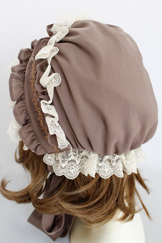 ヴィクトリアンメイデン　ボンネット　白 ヴィクトリアンメイデン ボンネット 白