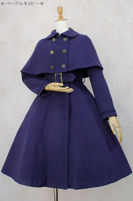 ケープ付アイリーンコート | Victorian maiden | ロリータ ゴスロリ