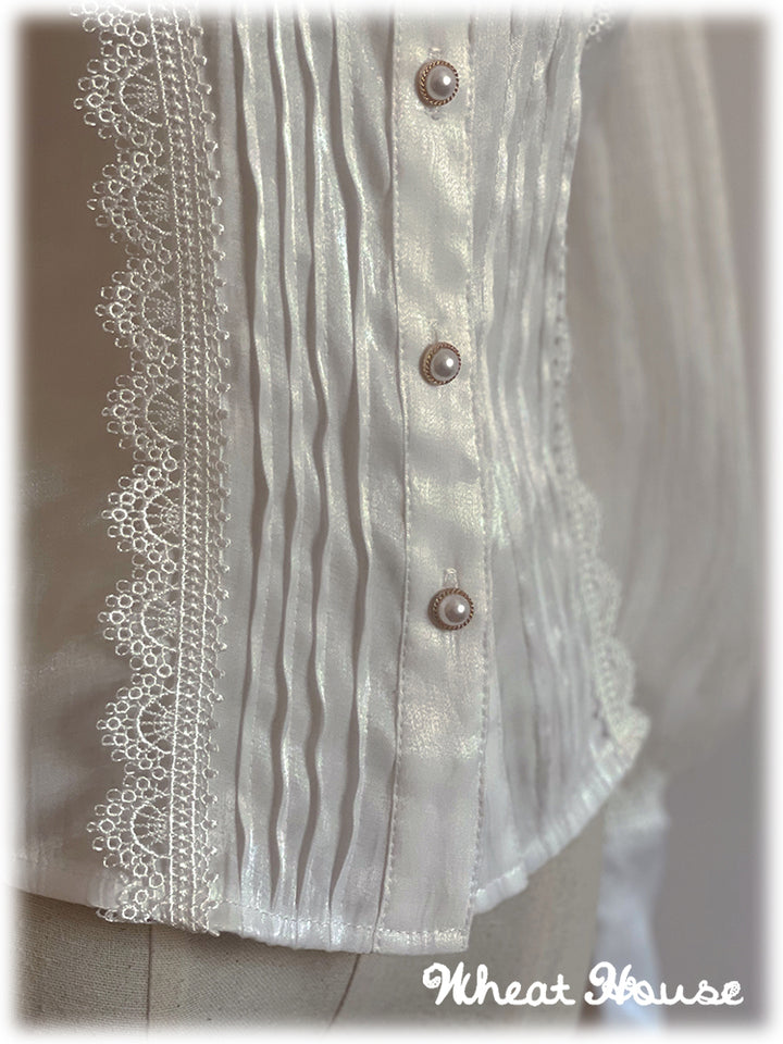The Firmament Manor Blouse with Jabot (expected to ship November