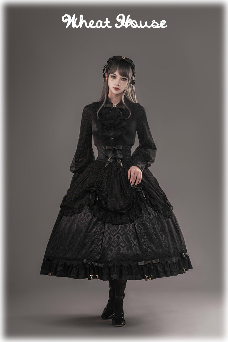 蒼穹の荘園コルセットスカート | Wheat House | ロリータ ゴスロリ