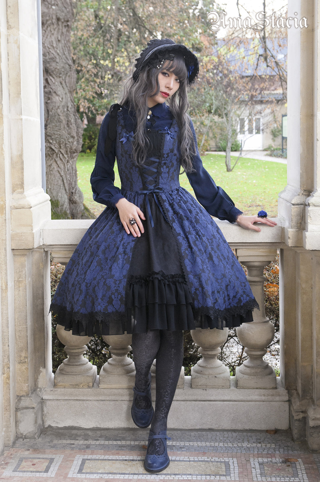 A Gaze Into the Abyss コルセット風ジャンパースカート（ミディアム