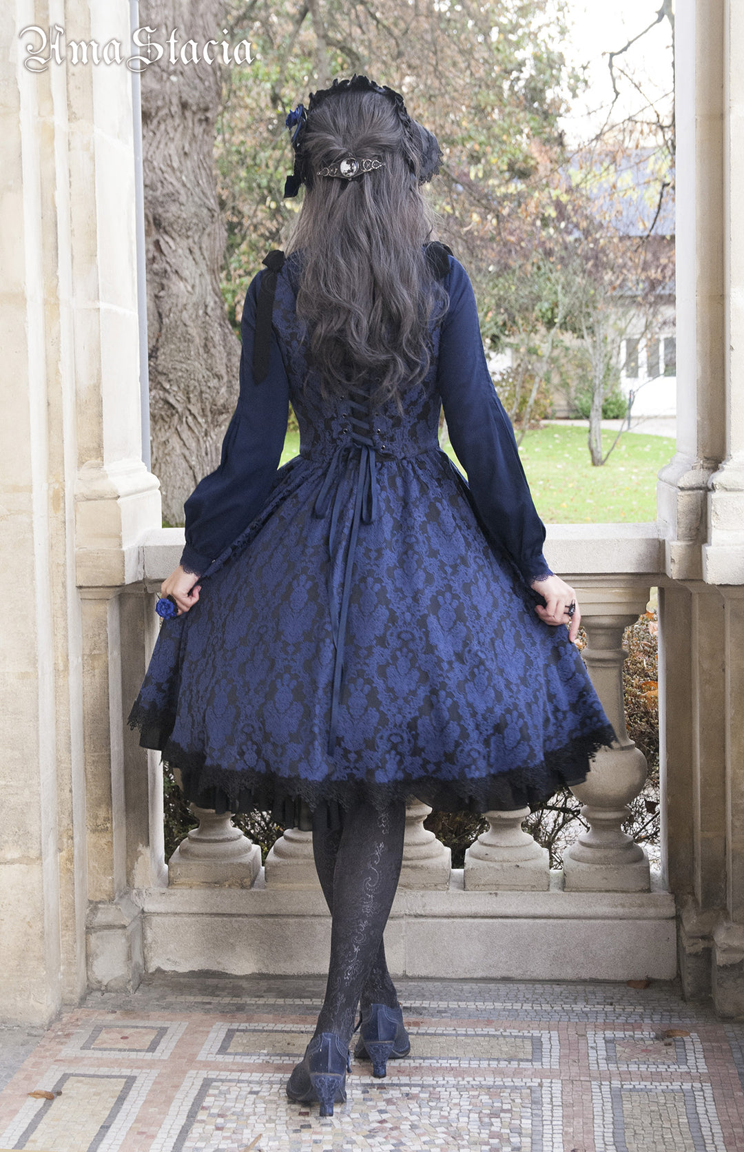 A Gaze Into the Abyss コルセット風ジャンパースカート（ミディアム