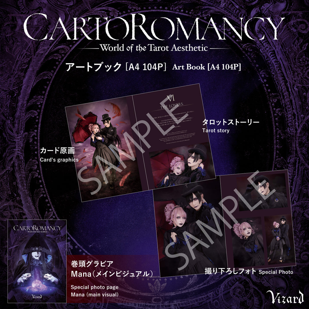 CARTOROMANCY アートブックとタロットカードセット CARTOROMANCY アートブックとタロットカードセット