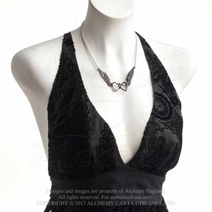 代引き人気 Wings : Passio Necklace: Pewter P800 Of Alchemy | Love ネックレス・ペンダント