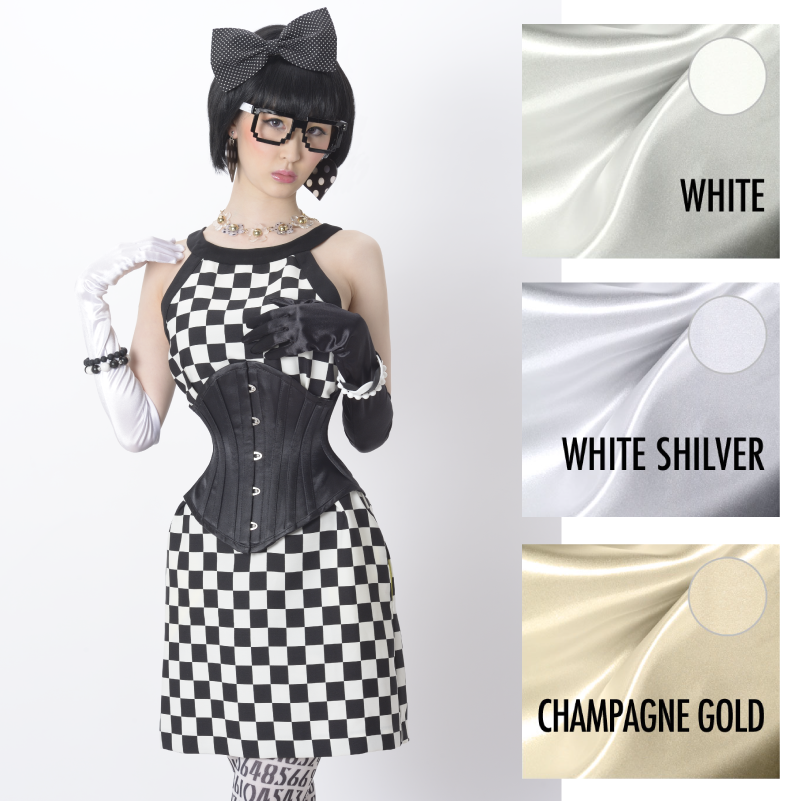 砂時計型 アンダーバスト（フィット&ムーブ）[HU-fm] ホワイト  