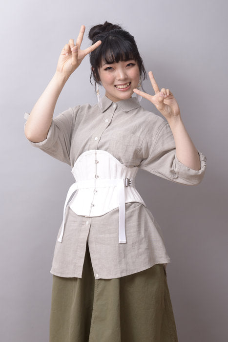 rurumu: ルルムウ 23SS fan lacing corset ブラック Fan Lacing Double Premium | PureOne Corset Works