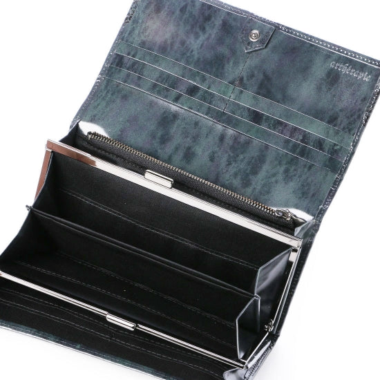 230664 Rose Jardin Long Fold-over Wallet with Clasp | artherapie