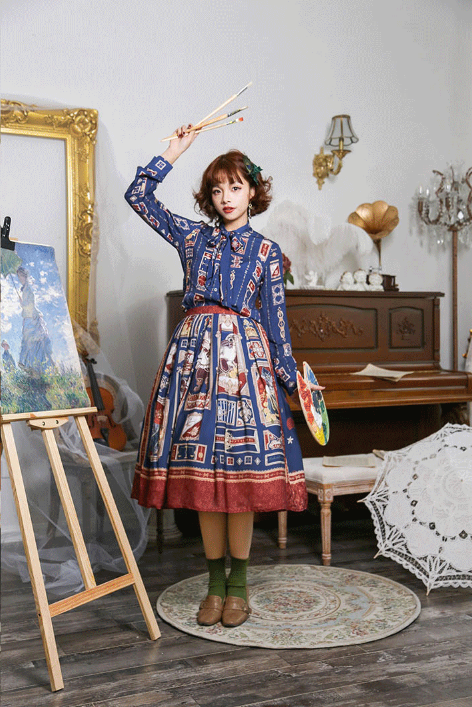 勇者の旅」ブラウス | ATELIER THE LITTLE ROE DEER | ロリータ  