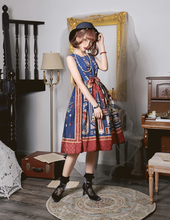 勇者の旅　ジャンパースカート 勇者の旅」ジャンパースカート | ATELIER THE LITTLE ROE DEER