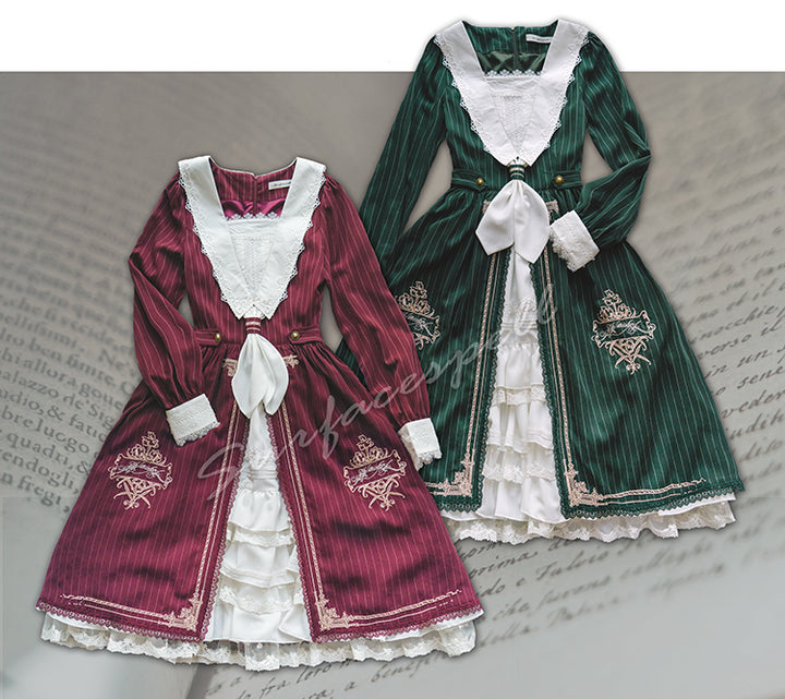 Unfinished Embroidery Sailor OP | Surfacespell | Wunderwelt Fleur