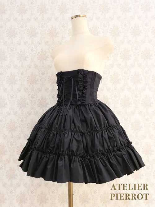 Mini Tiered Corset Skirt | ATELIER-PIERROT | Wunderwelt Fleur  