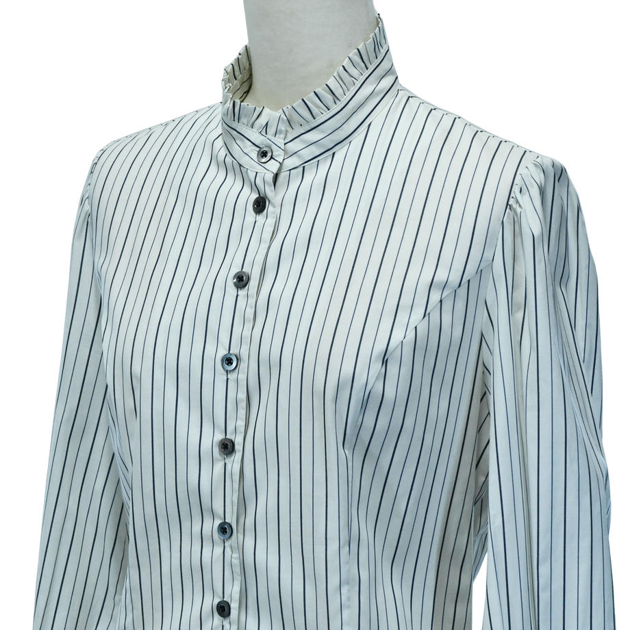 Striped Classical Blouse | Sheglit | Wunderwelt Fleur - Online