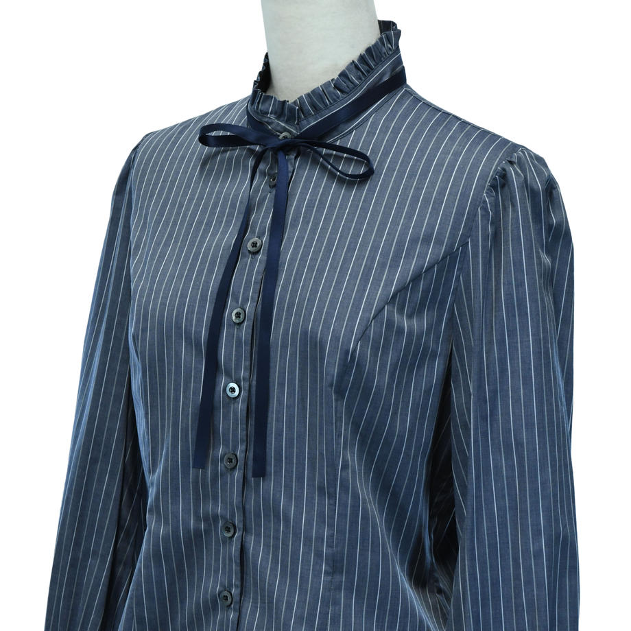 ストライプクラシカルブラウス | Sheglit | ロリータ ゴスロリ