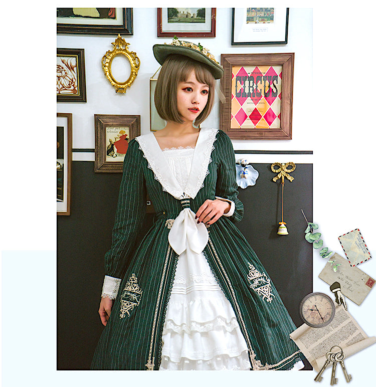 Unfinished Embroidery Sailor OP | Surfacespell | Wunderwelt Fleur