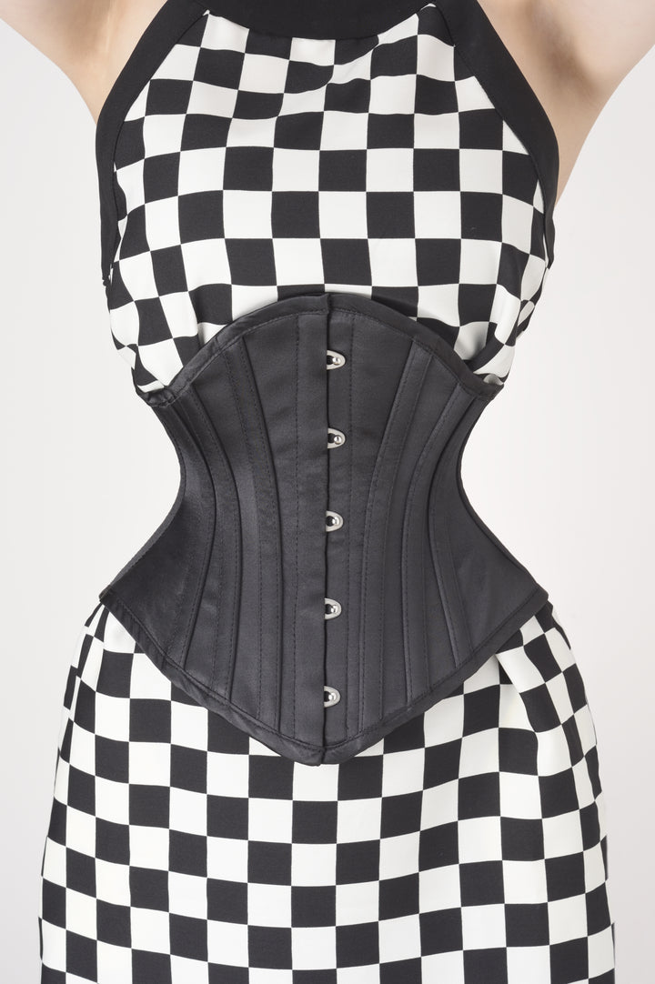 ピュアワン　P.C.W 砂時計型コルセット　ブラック メンズ 砂時計型 オーバーバスト(ピュアワン コルセット