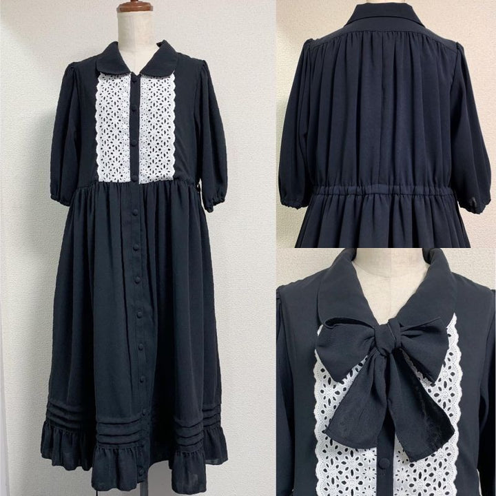PhysicalDrop☆ピンタックフリルチュニックワンピース☆ロリィタ PhysicalDrop☆ピンタックフリルチュニックワンピース☆ロリィタ