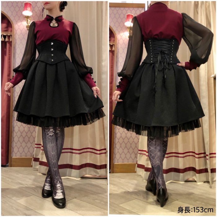 corset tights victorian | abilletage | ロリータ ゴスロリ
