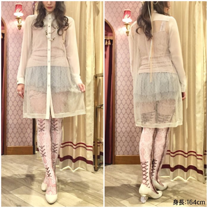corset tights double lace | abilletage | ロリータ ゴスロリ corset tights double lace | abilletage | ロリータ ゴスロリ