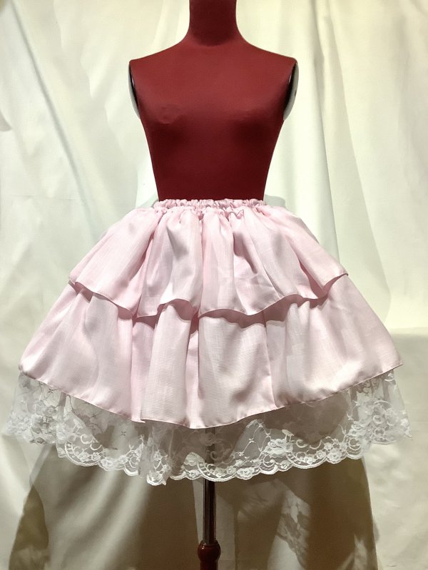 パニエ入りボリュームレース付きスカート | MARBLE | ロリータ