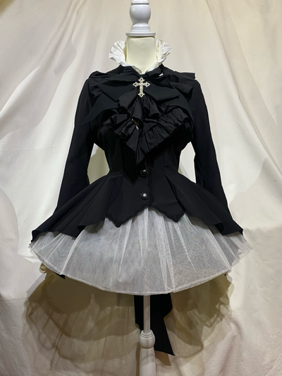 2wayアシンメトリーロングフリルスカート | MARBLE | ロリータ