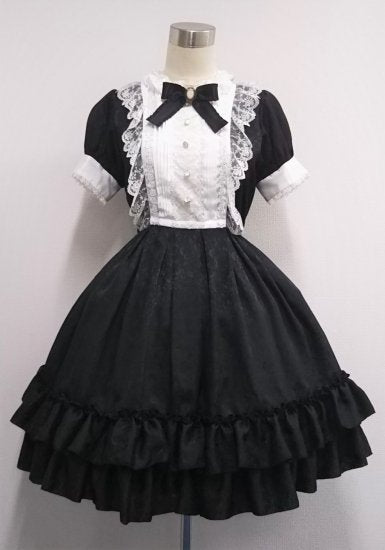 ローズジャガードワンピース【半袖】 | Pina sweetcollection  