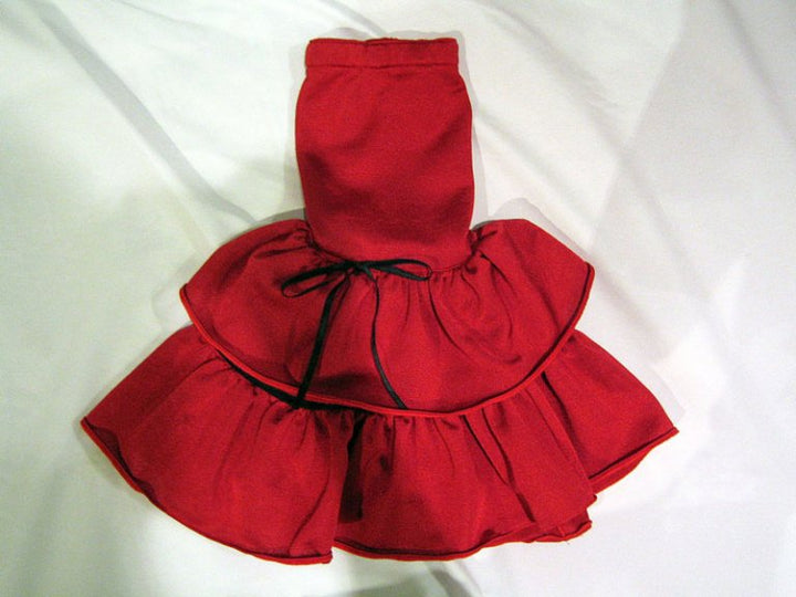 あみあげアンティークワンピース+姫袖+パニエ入りフリルスカート