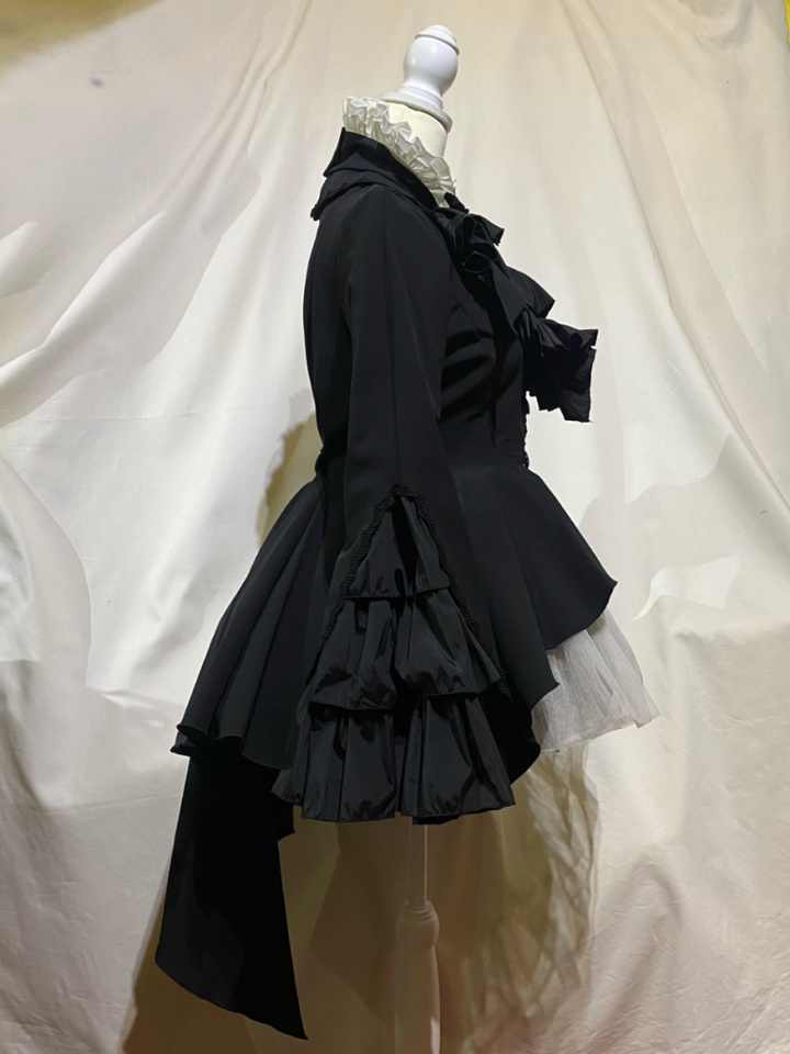 marble ブラウス付き風ジャケット　黒　未使用新品 sfg2_24855813-ac4f-4961-b260-