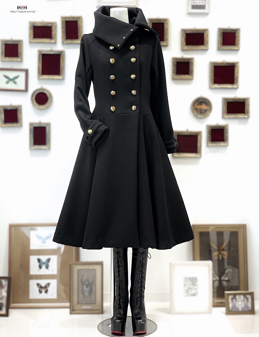 hm Wool Coat (Double/Gold) | Na+H | Wunderwelt Fleur - Online