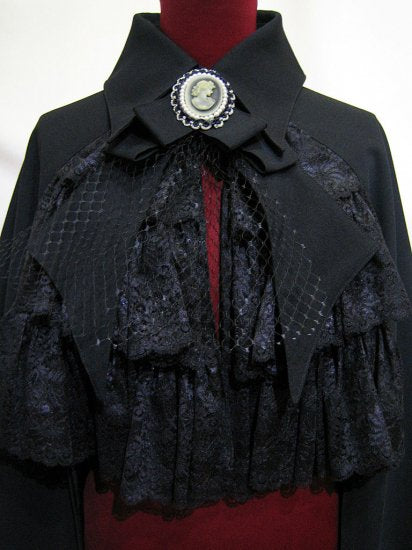 別タイ付きボリュームレースヴァンパイアマント | MARBLE