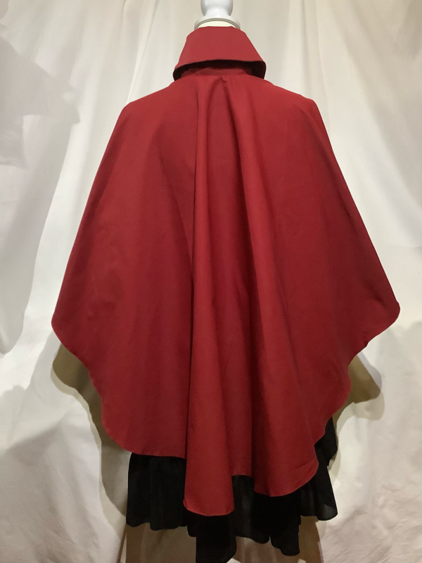 Volume Lace Vampire Cloak with Tie | MARBLE | Wunderwelt Fleur