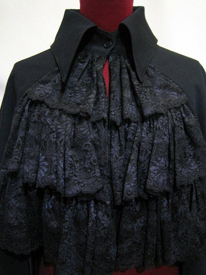 別タイ付きボリュームレースヴァンパイアマント | MARBLE