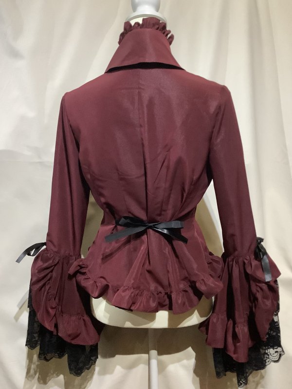 別タイ付きクラシカルデコレーションブラウス（カラー） | MARBLE